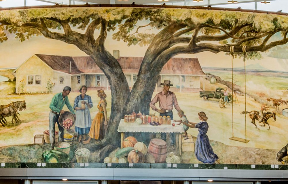 Peter Hurd Mural